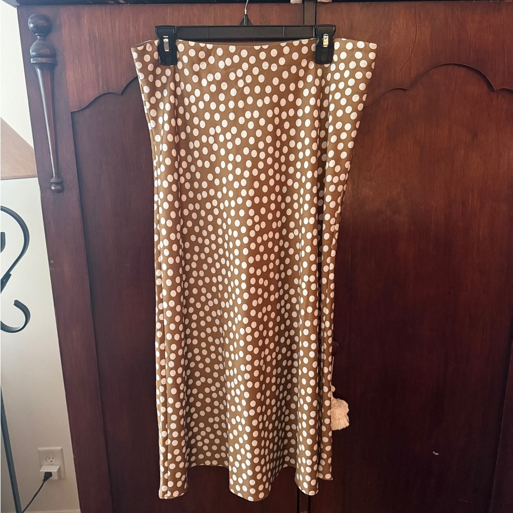 J Crew Polka Dot Skirt